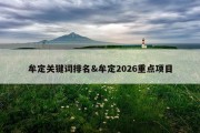 牟定关键词排名&amp;牟定2026重点项目