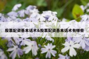 股票配资基本话术&amp;股票配资基本话术有哪些