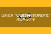 玩家亲测“哈哈推筒子到底那里有挂”开挂教程-知乎