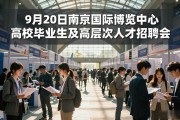 9月20日南京国际博览中心高校毕业生及高层次人才招聘会