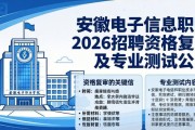 安徽电子信息职院2026招聘资格复审及专业测试公告
