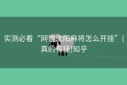 实测必看“网趣沈阳麻将怎么开挂”(真的有挂)知乎
