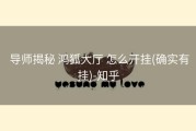  导师揭秘 鸿狐大厅 怎么开挂(确实有挂)-知乎