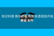  知识科普 微乐掼蛋 有没有透视挂开挂教程-知乎