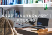 教程辅助“海棠大厅有没有透视挂”(真的有挂)知乎