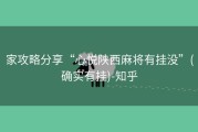 家攻略分享“心悦陕西麻将有挂没”(确实有挂)-知乎
