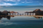 列车招聘会让求职更便捷
