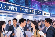 AI人才遭疯抢：1个求职者7家公司争，招聘会现场火爆