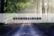 姚安关键词排名&amp;姚安是哪