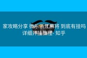  家攻略分享 微乐浙江麻将 到底有挂吗详细开挂教程- 知乎