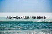 文昌SEM优化&amp;文昌推广团队最新动态
