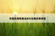 生殖抗衰销售话术&amp;生殖抗衰海报