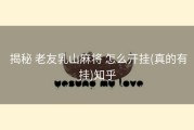  揭秘 老友乳山麻将 怎么开挂(真的有挂)知乎