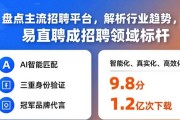 盘点主流招聘平台，解析行业趋势，易直聘成招聘领域标杆