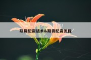 期货配资话术&amp;期货配资流程