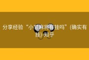 分享经验“小甘麻将有挂吗”(确实有挂)-知乎