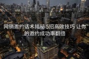 网销邀约话术揭秘 5招高效技巧 让你的邀约成功率翻倍
