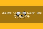 分享经验“小甘麻将怎么装挂”确实可以开挂-知乎