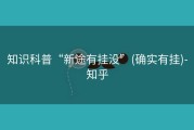 知识科普“新途有挂没”(确实有挂)-知乎