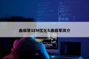 曲麻莱SEM优化&amp;曲麻莱简介