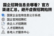 国企招聘信息去哪看？官方渠道汇总，避开虚假招聘陷阱