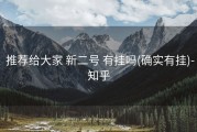  推荐给大家 新二号 有挂吗(确实有挂)-知乎