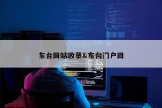 东台网站收录&amp;东台门户网