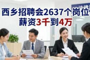 西乡招聘会2637个岗位 薪资3千到4万