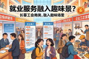 长春工会商场里办招聘会 3000岗位等你来