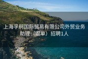 上海孚舸国际贸易有限公司外贸业务助理（跟单）招聘1人