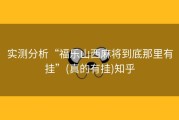 实测分析“福乐山西麻将到底那里有挂”(真的有挂)知乎