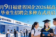 4月9日福建省国企2026届高校毕业生招聘会多种方式开启