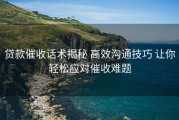 贷款催收话术揭秘 高效沟通技巧 让你轻松应对催收难题