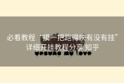 必看教程“摸一把跑得快有没有挂”详细开挂教程分享 知乎