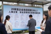 20家企业急招199人！人事主管、安全员等岗位速看招聘信息