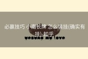  必赢技巧 小南长牌 怎么装挂(确实有挂)-知乎