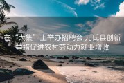 在“大集”上举办招聘会 元氏县创新举措促进农村劳动力就业增收