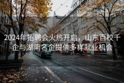 2024年招聘会火热开启，山东百校千企与湖南名企提供多样就业机会