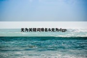 无为关键词排名&amp;无为dgp