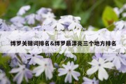博罗关键词排名&amp;博罗最漂亮三个地方排名