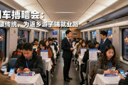 列车招聘会：打破传统，为返乡游子等铺就业路，送人文关怀