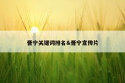 晋宁关键词排名&amp;晋宁宣传片