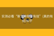 实测必看“新九神有没有挂”(真的有挂)知乎