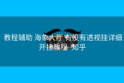  教程辅助 海象大厅 有没有透视挂详细开挂教程- 知乎