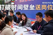 郴州经开区裕后街夜间招聘会，打破时间壁垒送岗位
