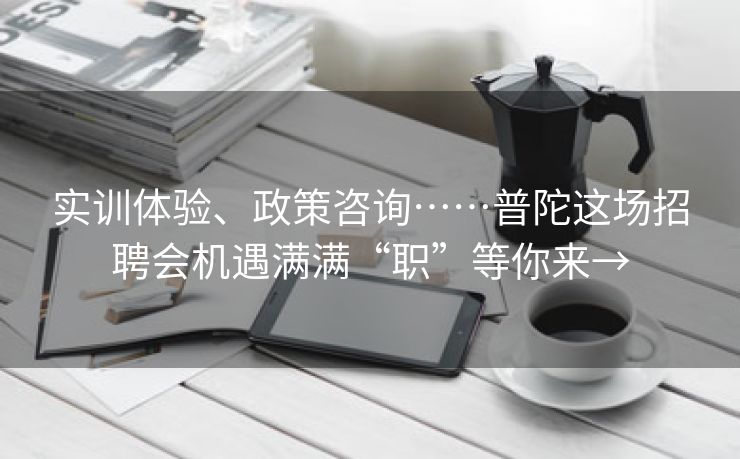 实训体验、政策咨询……普陀这场招聘会机遇满满“职”等你来→
