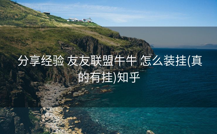  分享经验 友友联盟牛牛 怎么装挂(真的有挂)知乎