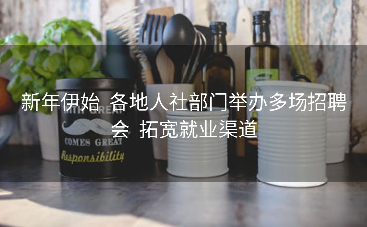 新年伊始  各地人社部门举办多场招聘会  拓宽就业渠道