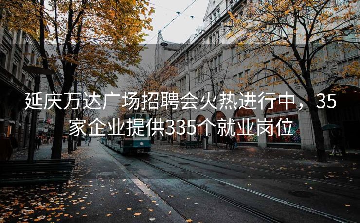 延庆万达广场招聘会火热进行中，35家企业提供335个就业岗位