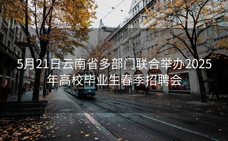 5月21日云南省多部门联合举办2025年高校毕业生春季招聘会